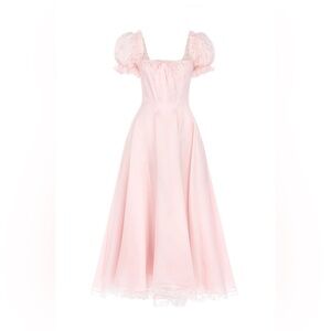 BNWT selkie silk peach fuzz garden party dress (PLEASE SEE DESCRIPTION FOR FLAW)